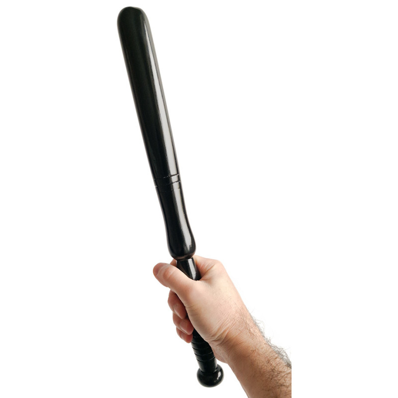 Black Label Matraque de Police Woodie 40 x 3cm Noir